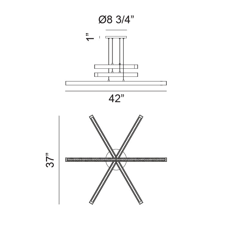 Matteo Modern Chandelier C80843