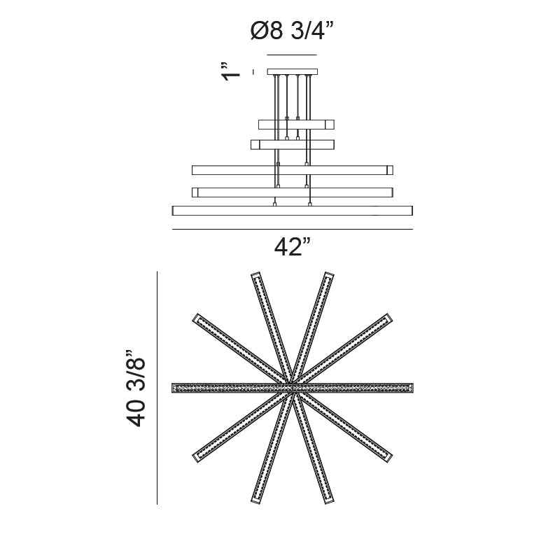Matteo Modern Chandelier C80845
