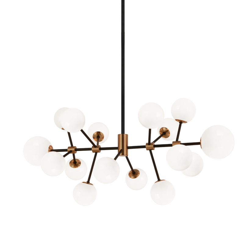 Matteo Novu 16-Light Chandelier C83016AGOP