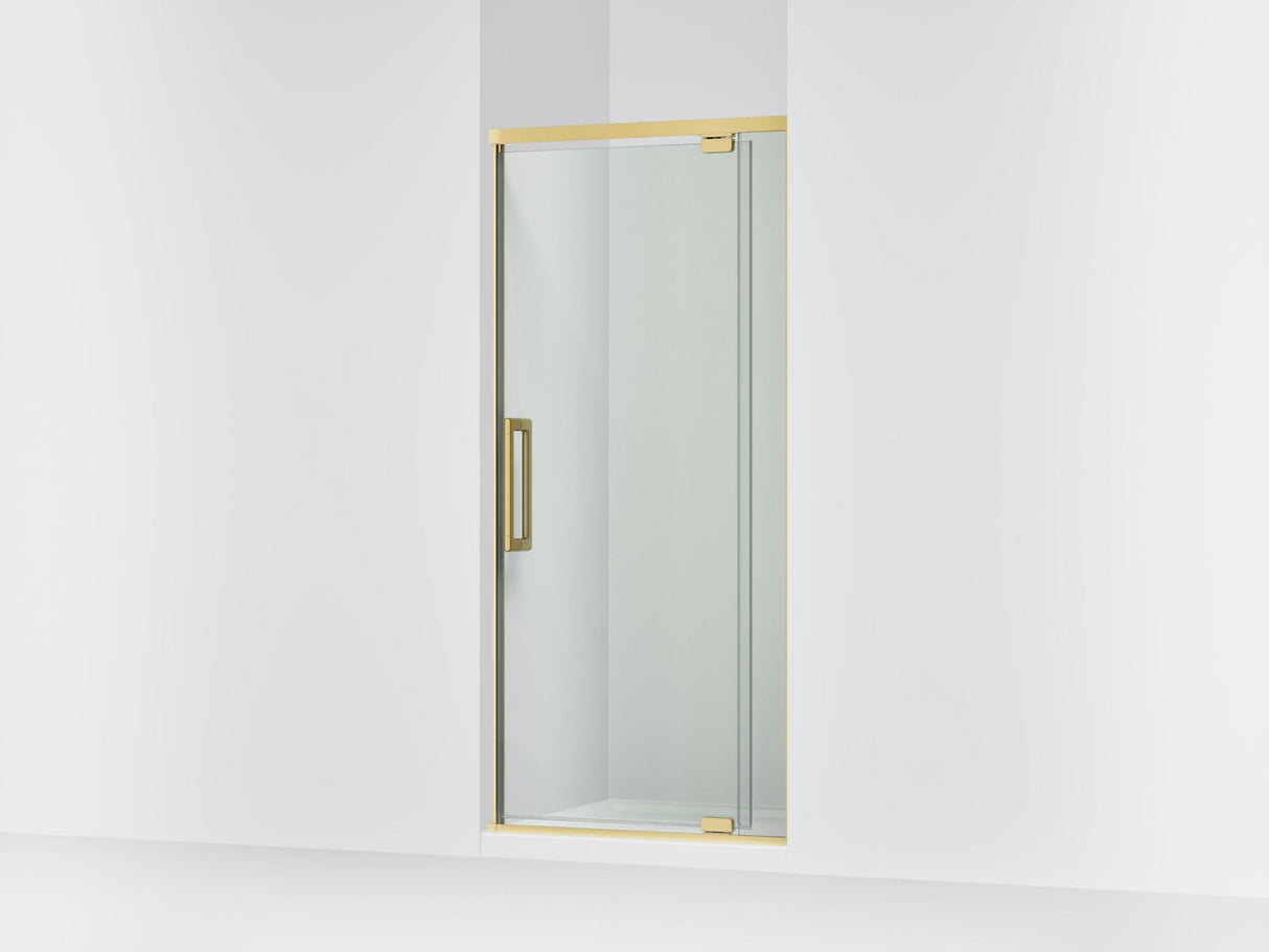 Statement™ 32"-36" W x 76" H pivot shower door with 5/16"-thick Crystal Clear glass