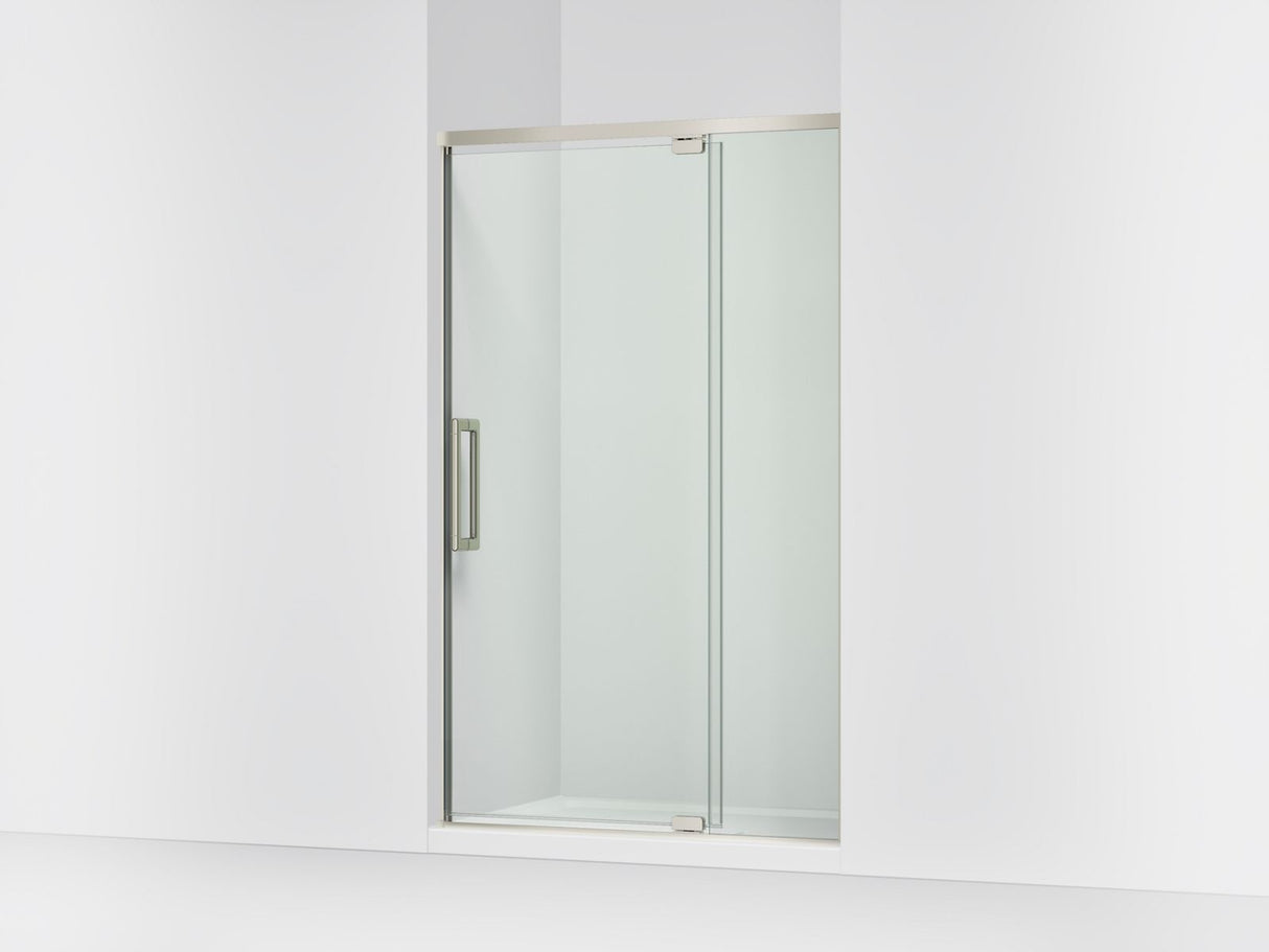 Statement™ 42"-48" W x 76" H pivot shower door with 5/16"-thick Crystal Clear glass