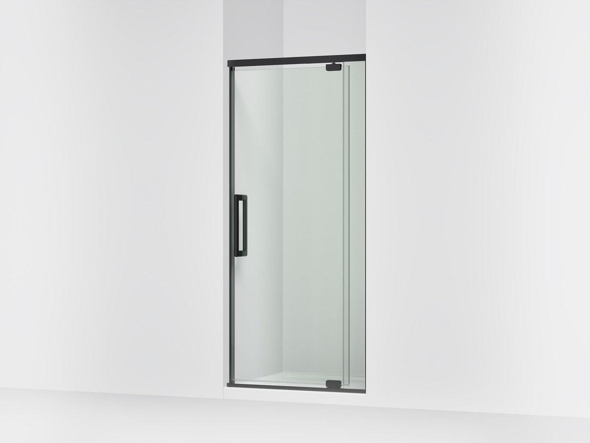 Statement™ 32"-36" W x 76" H pivot shower door with 5/16"-thick Crystal Clear glass