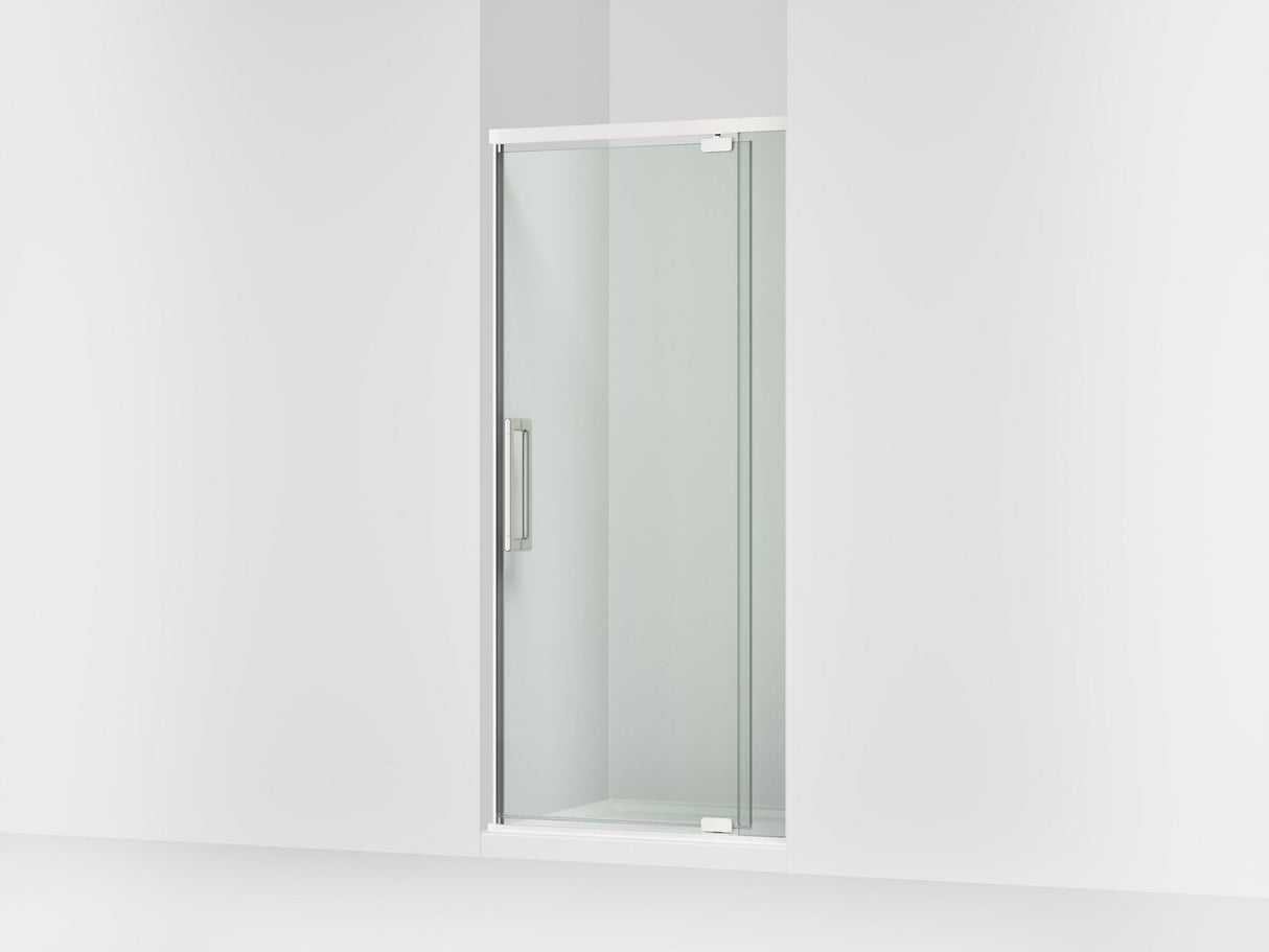 Statement™ 32"-36" W x 76" H pivot shower door with 5/16"-thick Crystal Clear glass