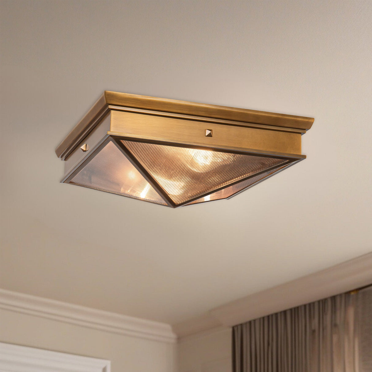 Alora Cairo 15-in Flush Mount