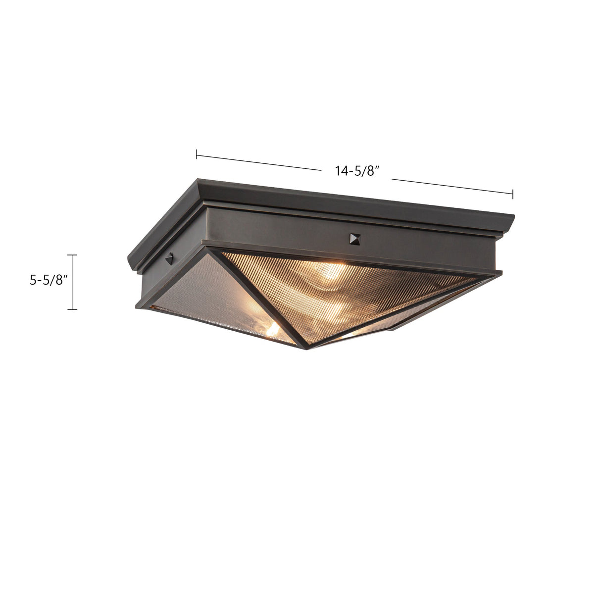 Alora Cairo 15-in Flush Mount