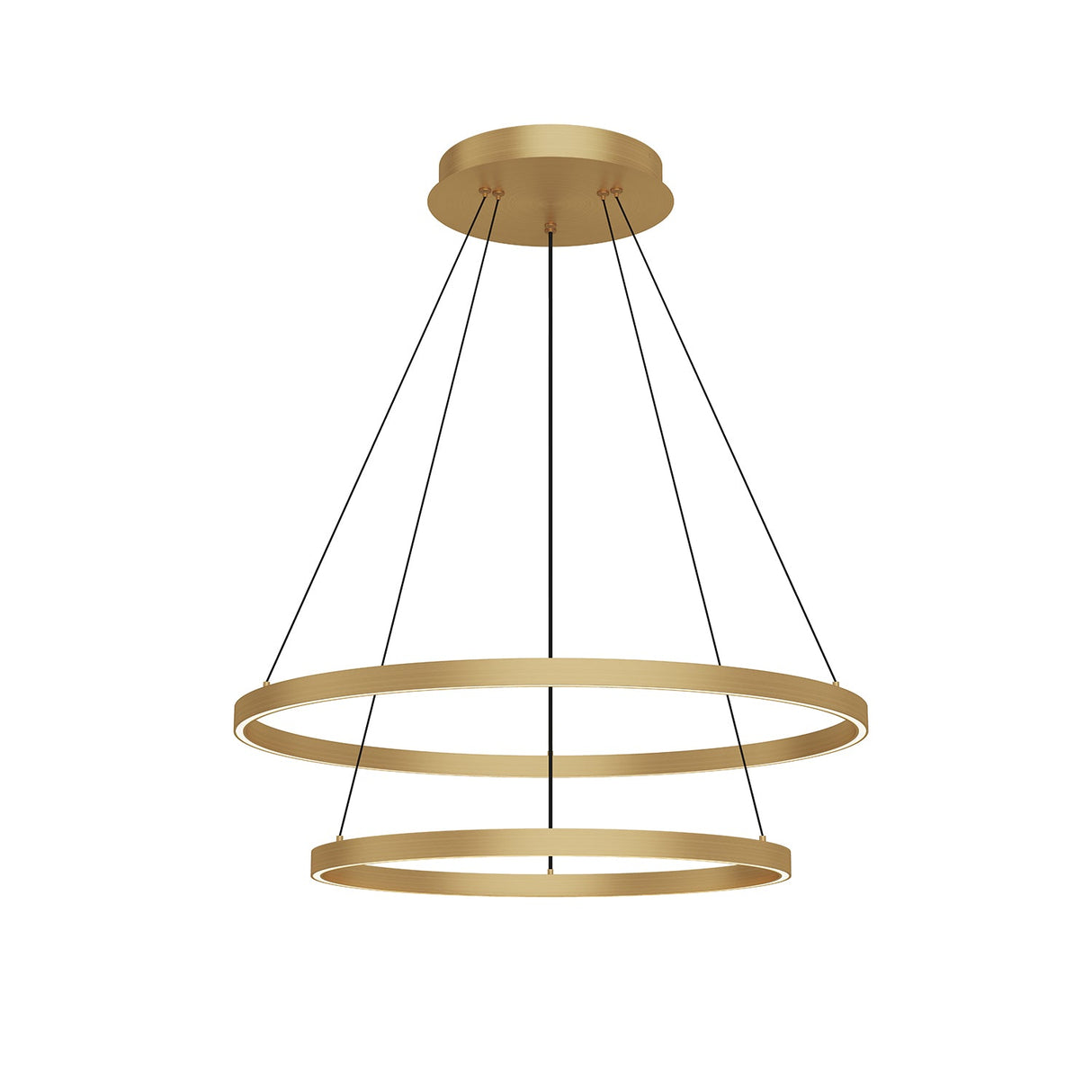 Kuzco Cerchio 32-in 2 Layer Chandelier