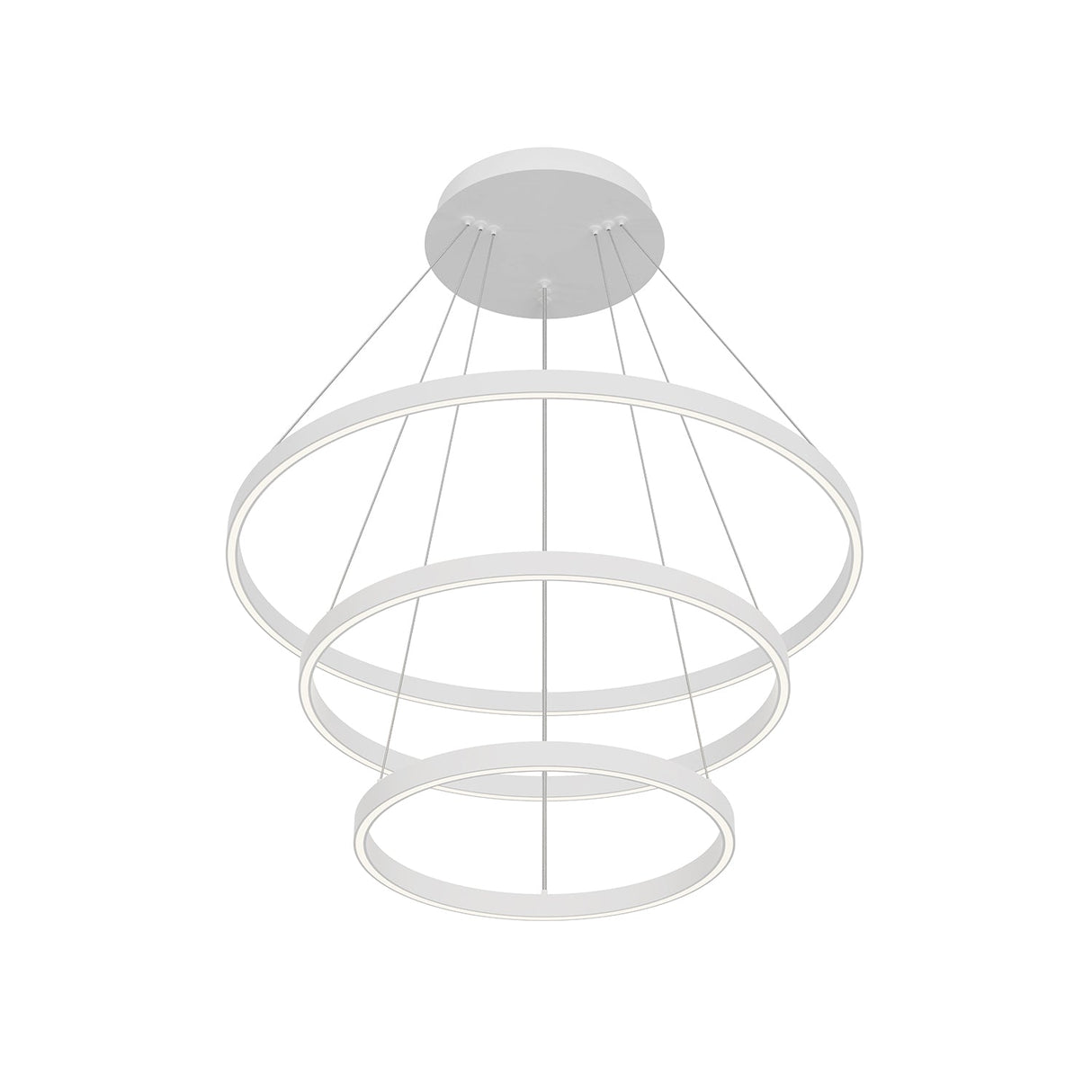 Kuzco Cerchio 32-in 3 Layer Chandelier