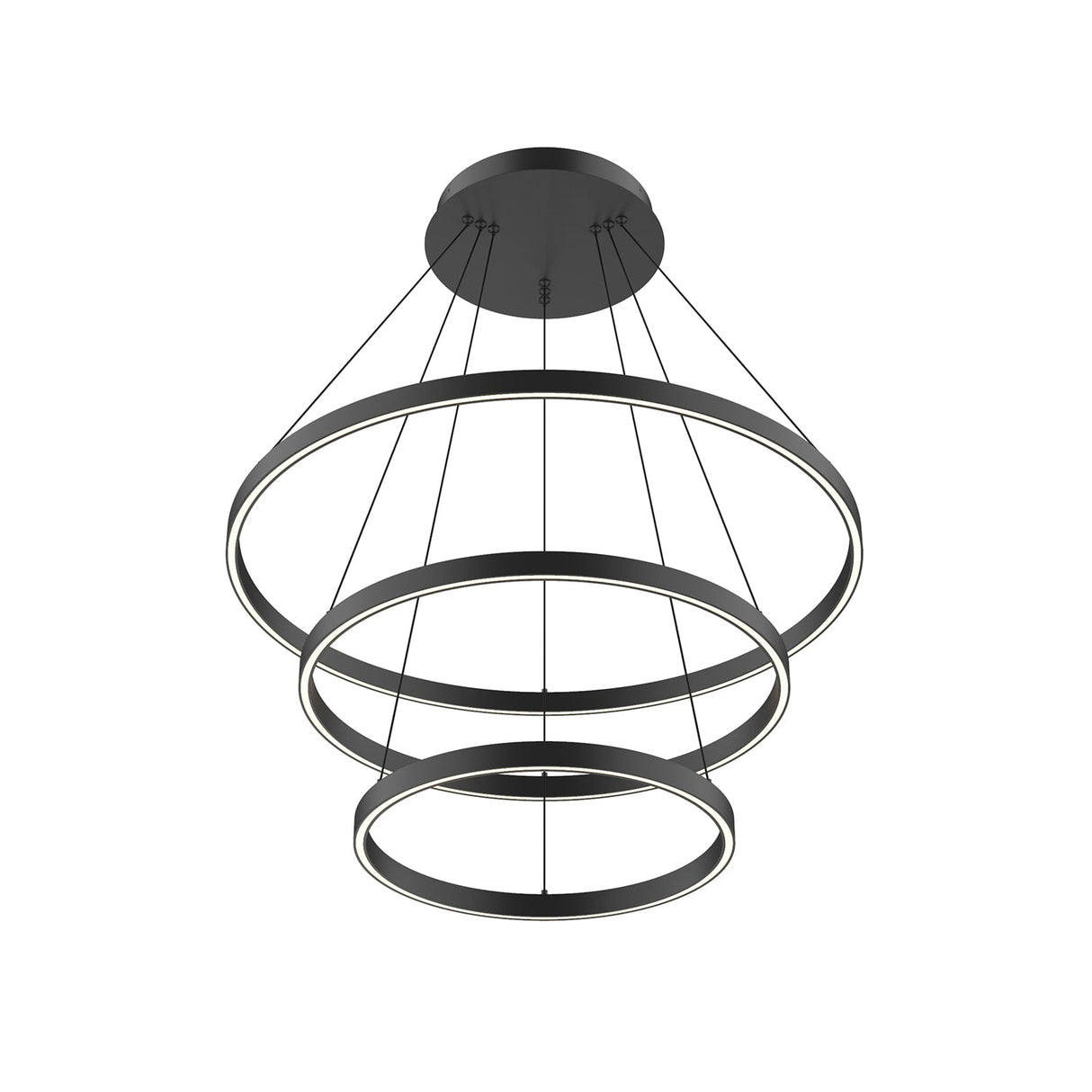 Kuzco Cerchio 32-in 3 Layer Up/Down Chandelier
