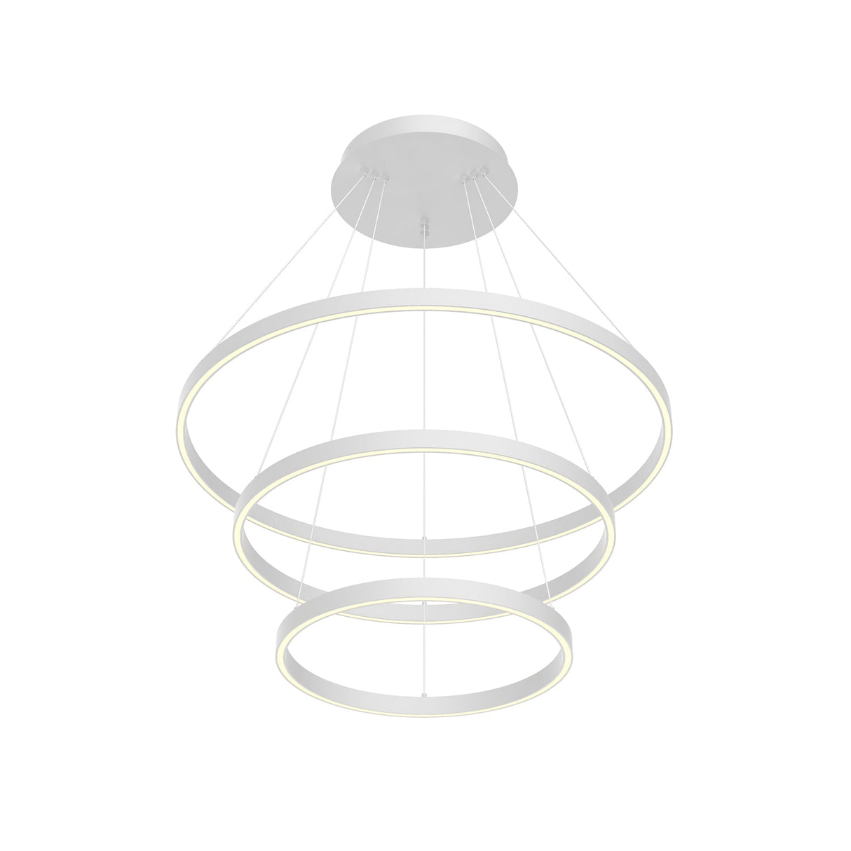 Kuzco Cerchio 32-in 3 Layer Up/Down Chandelier