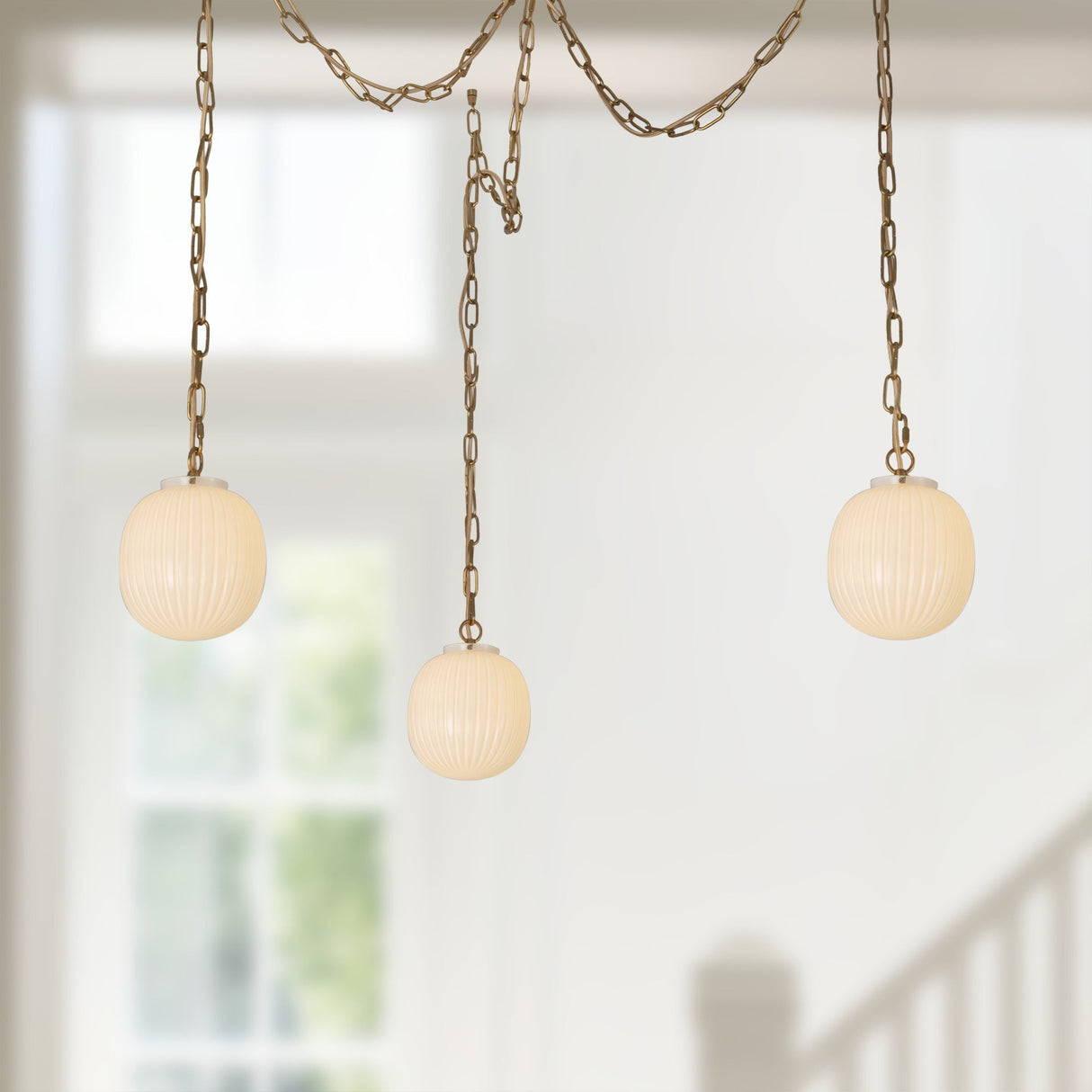 Alora Mood Cherise 7-in 3-Head Multi Pendant