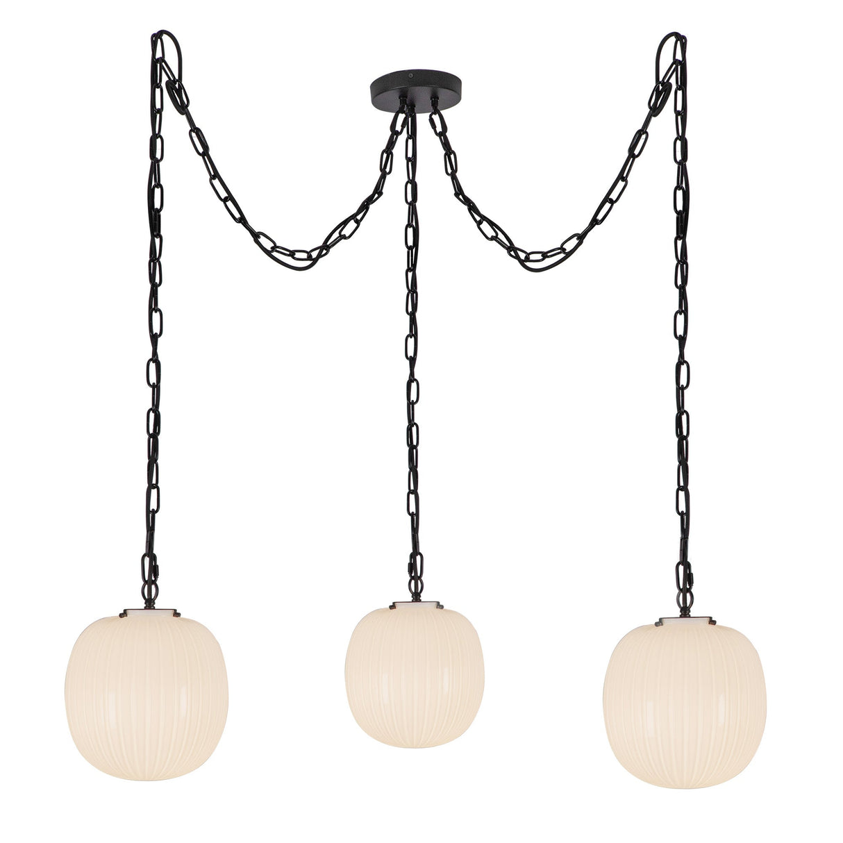 Alora Mood Cherise 12-in 3-Head Multi Pendant