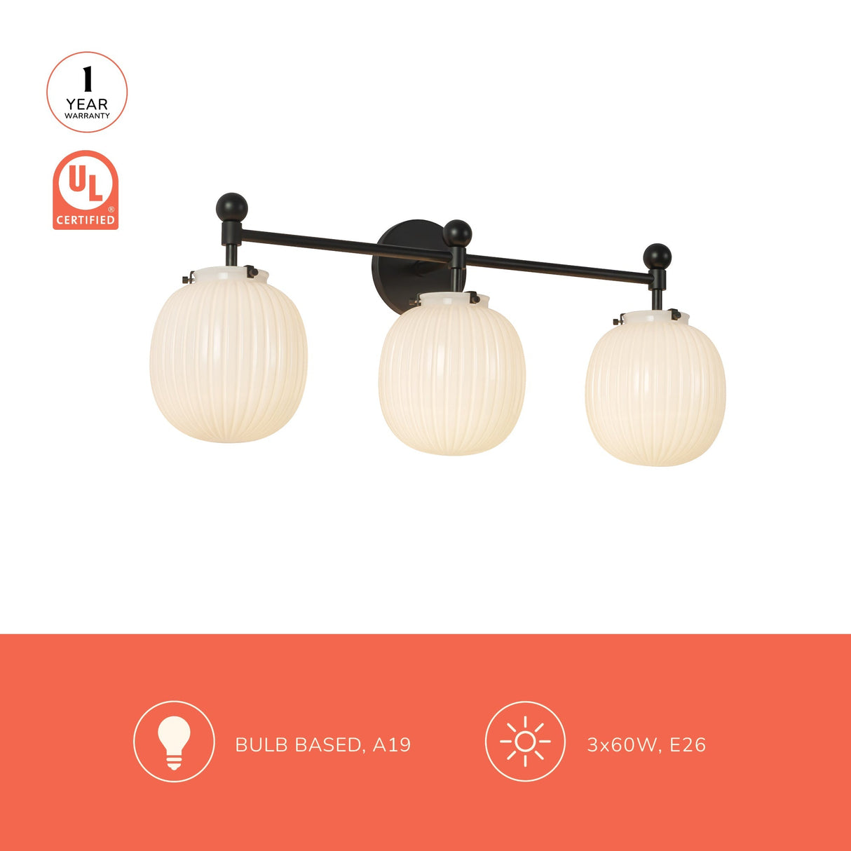 Alora Mood Cherise 28-in Vanity Light