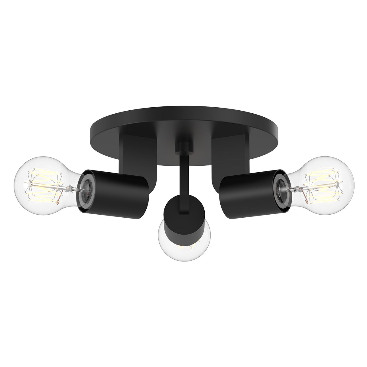 Alora Mood Claire 10-in Semi-Flush Mount