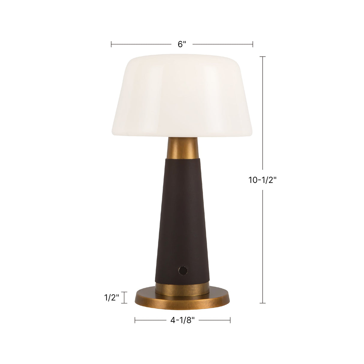 Alora Clemence 6-in Table Lamp