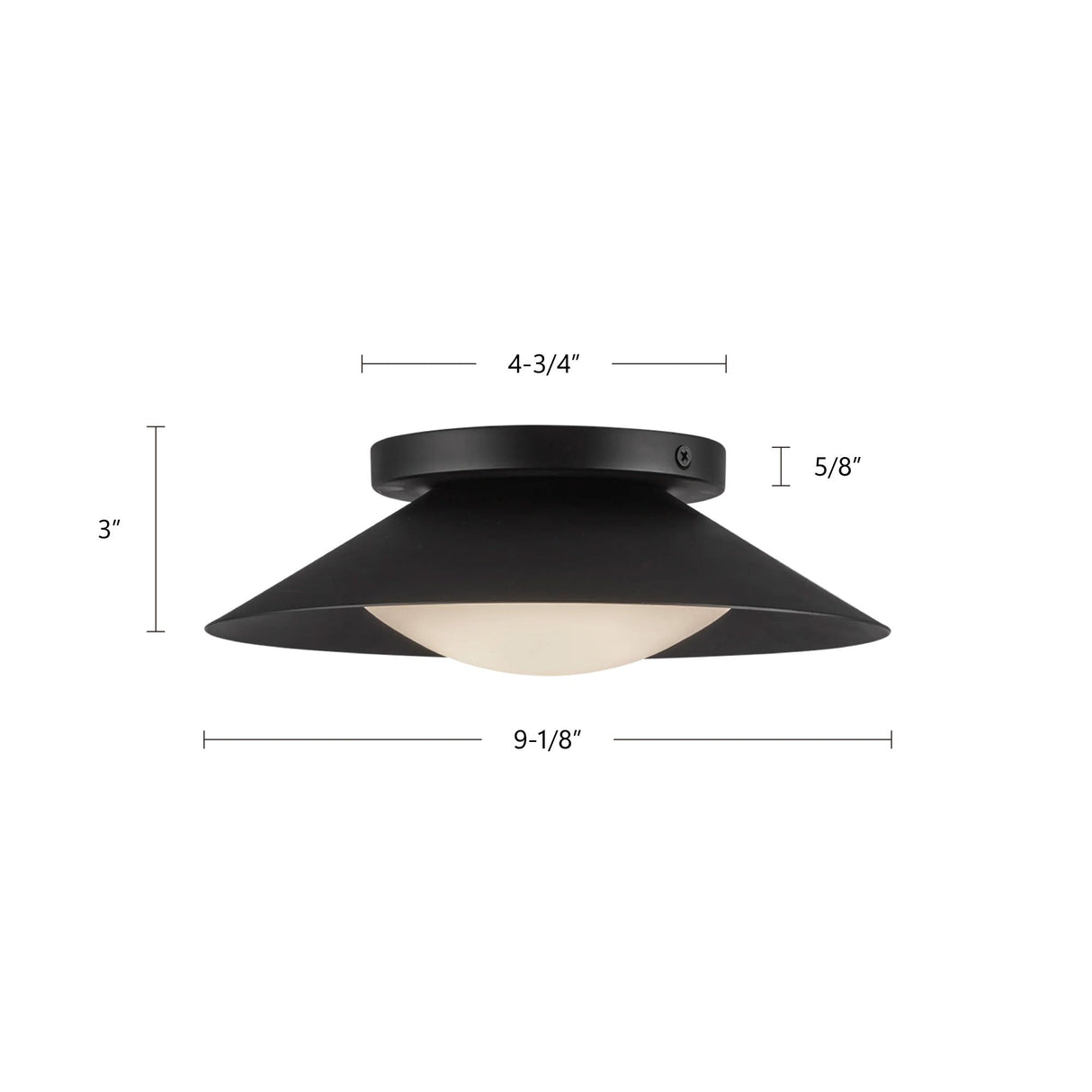 Kuzco Cleo 9-in Wall Sconce
