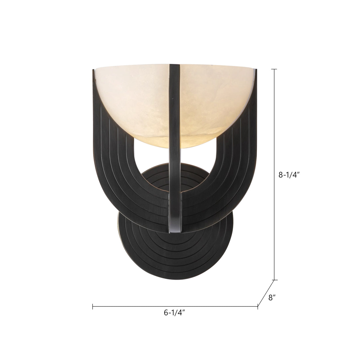 Alora Colette 6-in Wall/Vanity Light