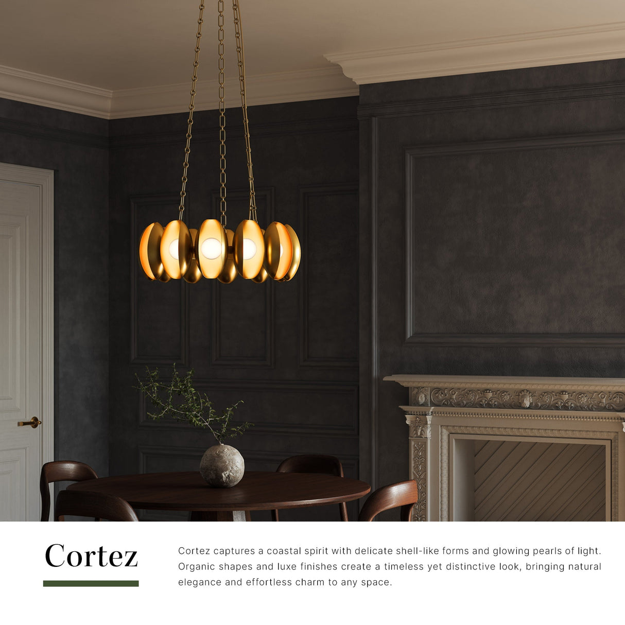 Alora Cortez 25-in Chandelier