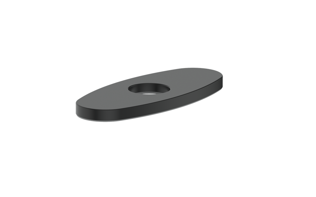 Vogt Oval Cover Plate for Bathroom Faucet - image 2