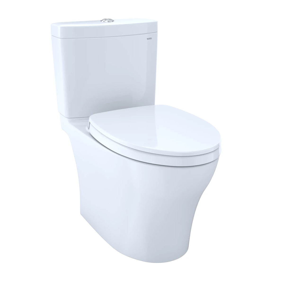 TOTO Aquia IV Two-Piece Elongated Toilet Universal Height - image 1