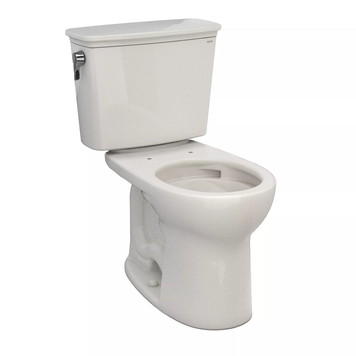 Drake Transitional Two-piece Toilet, 1.28 GPF, Round Bowl - Universal Height