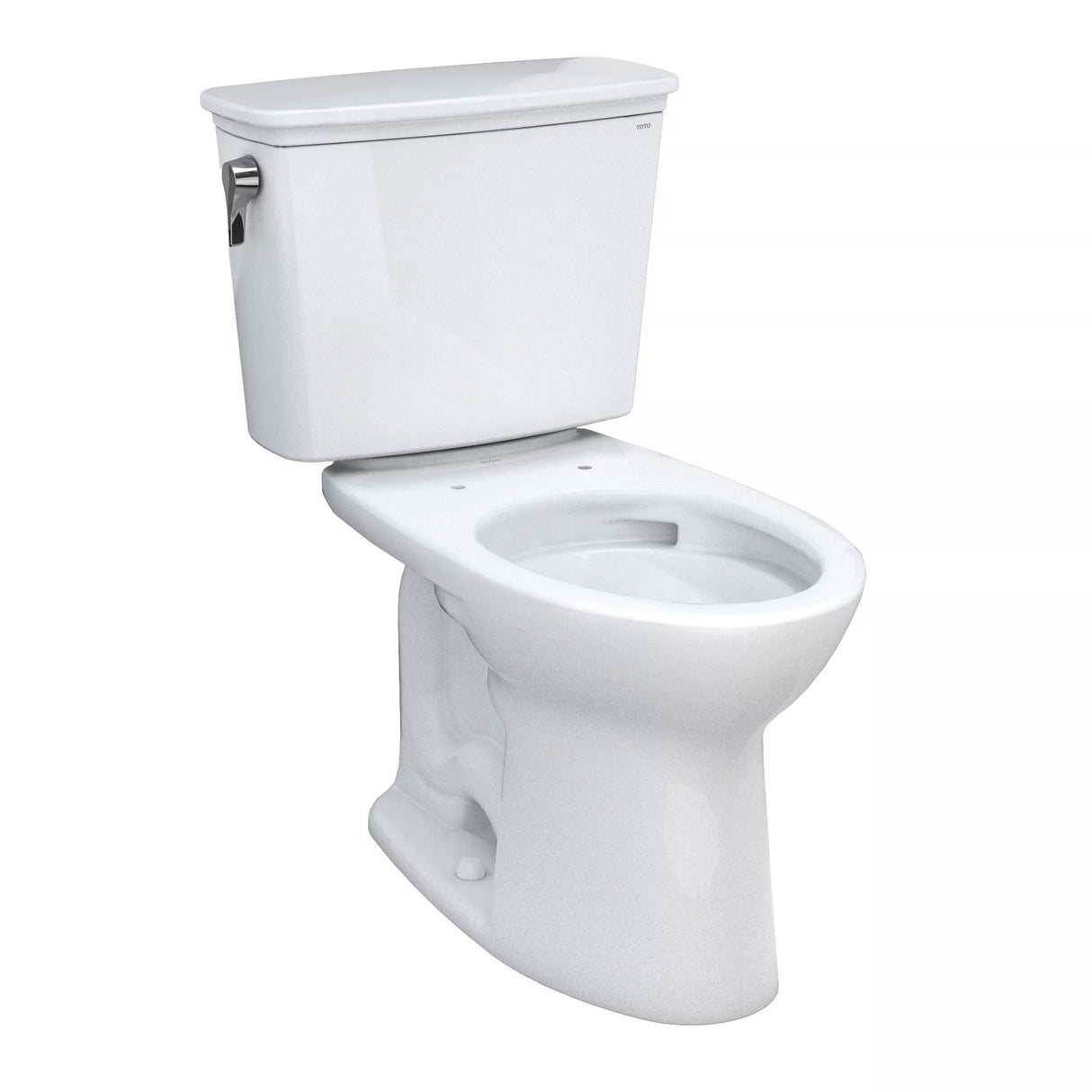 Drake Transitional Two-piece Toilet, 1.28 GPF, Elongated Bowl - Universal Height - 10inch Rough-In