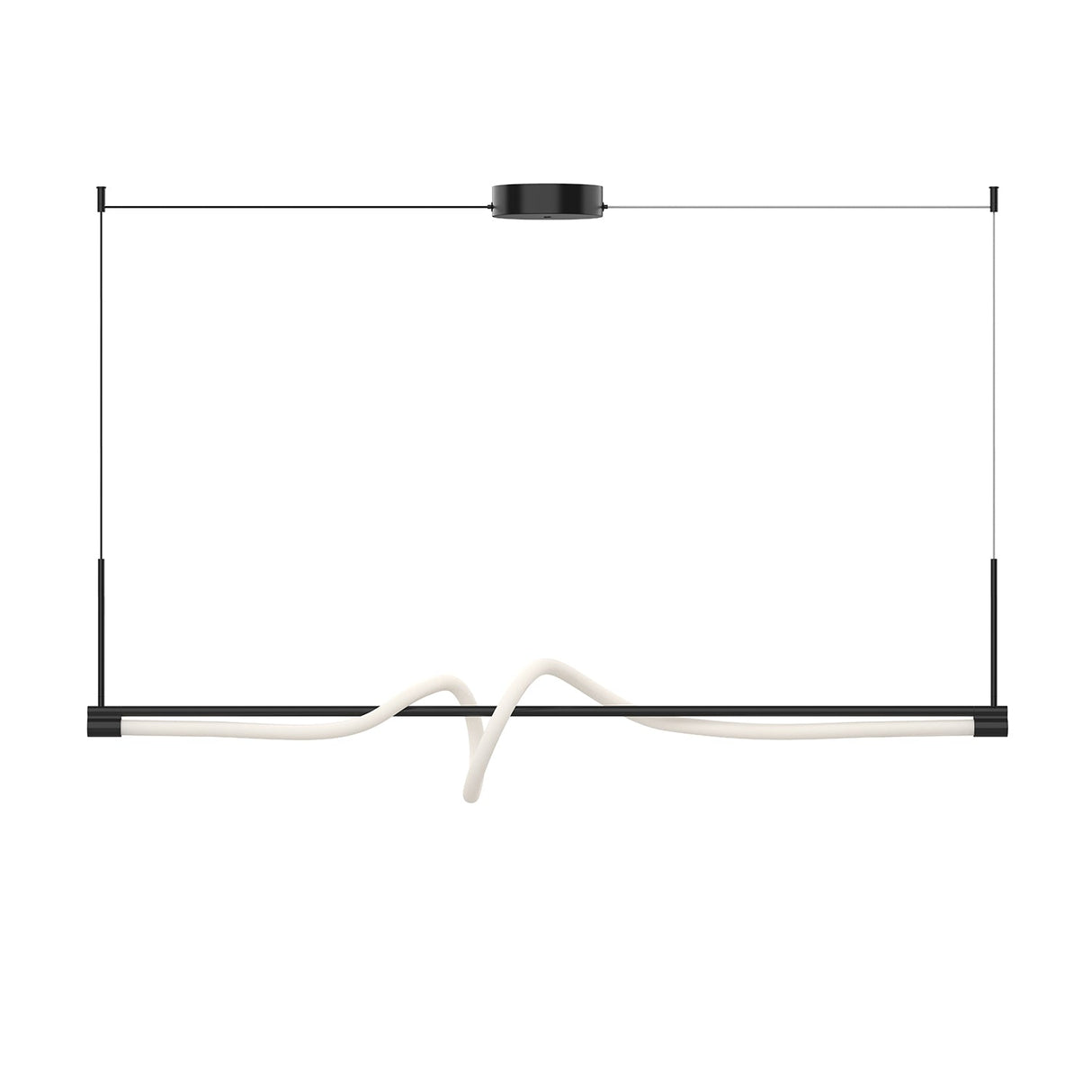 Kuzco Cursive 54-in Linear Pendant