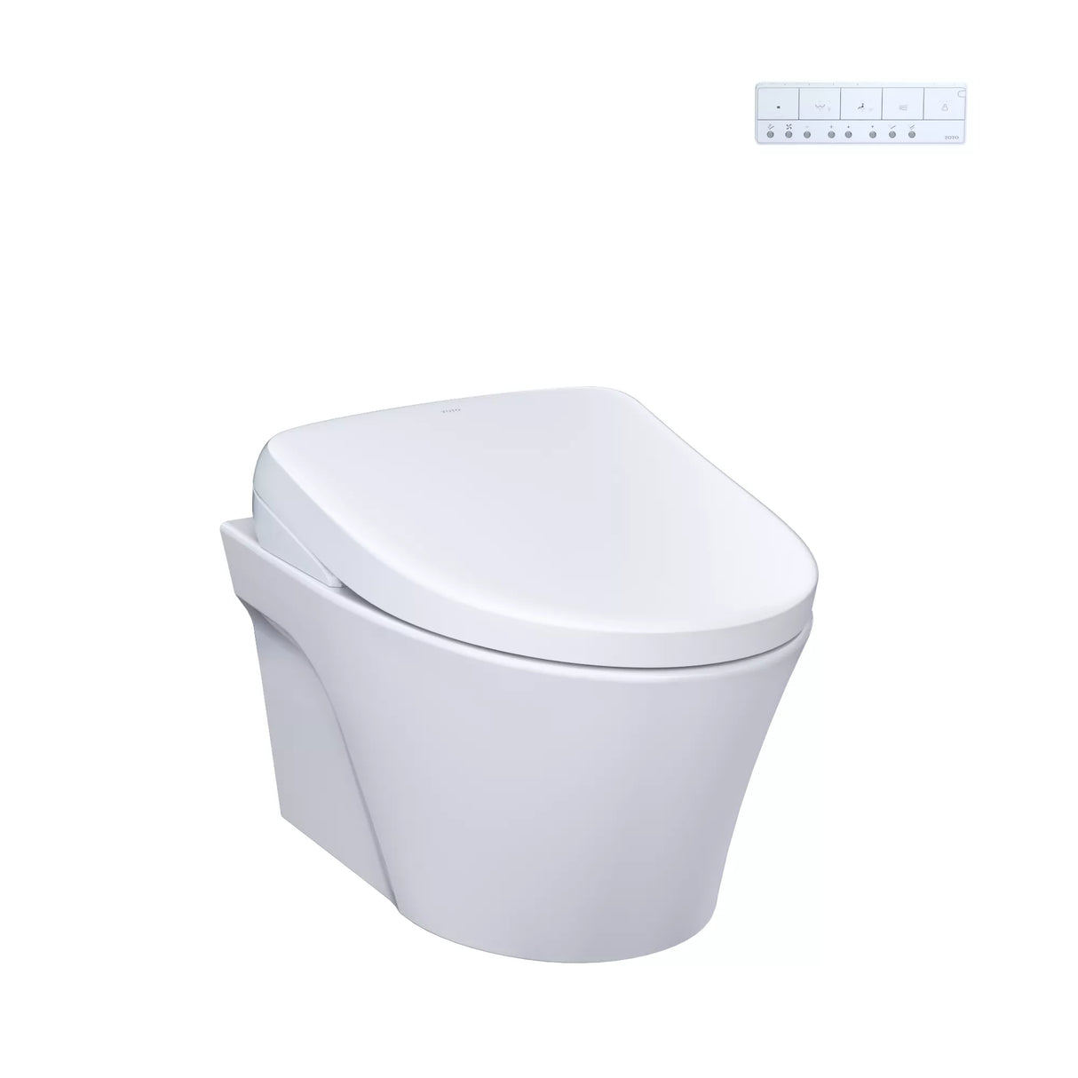 APWASHLET+ S7A Wall-Hung Toilet - 1.28 GPF & 0.9 GPF - Auto Flush