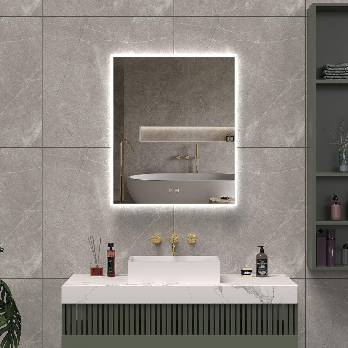 Camden LED Mirror