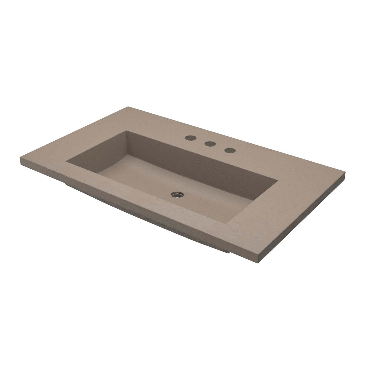 Capistrano Vanity Top with Integral Sink