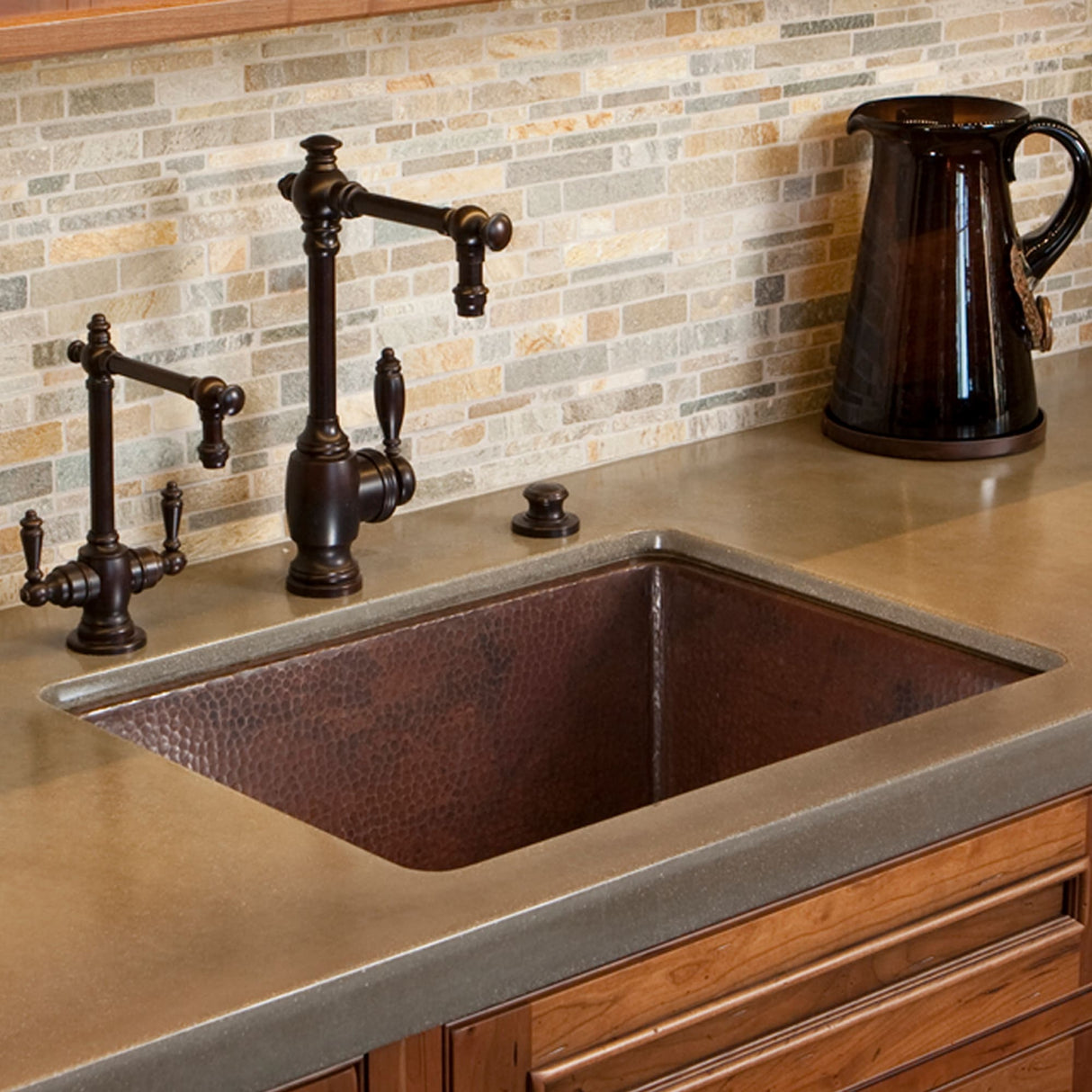 Cocina 24 Copper Kitchen Sink