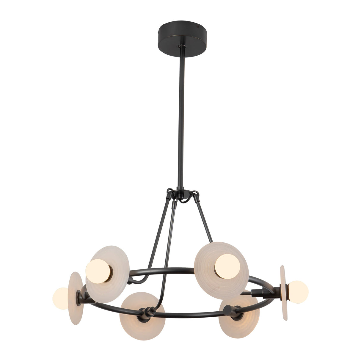 Alora Dahlia 28-in Chandelier