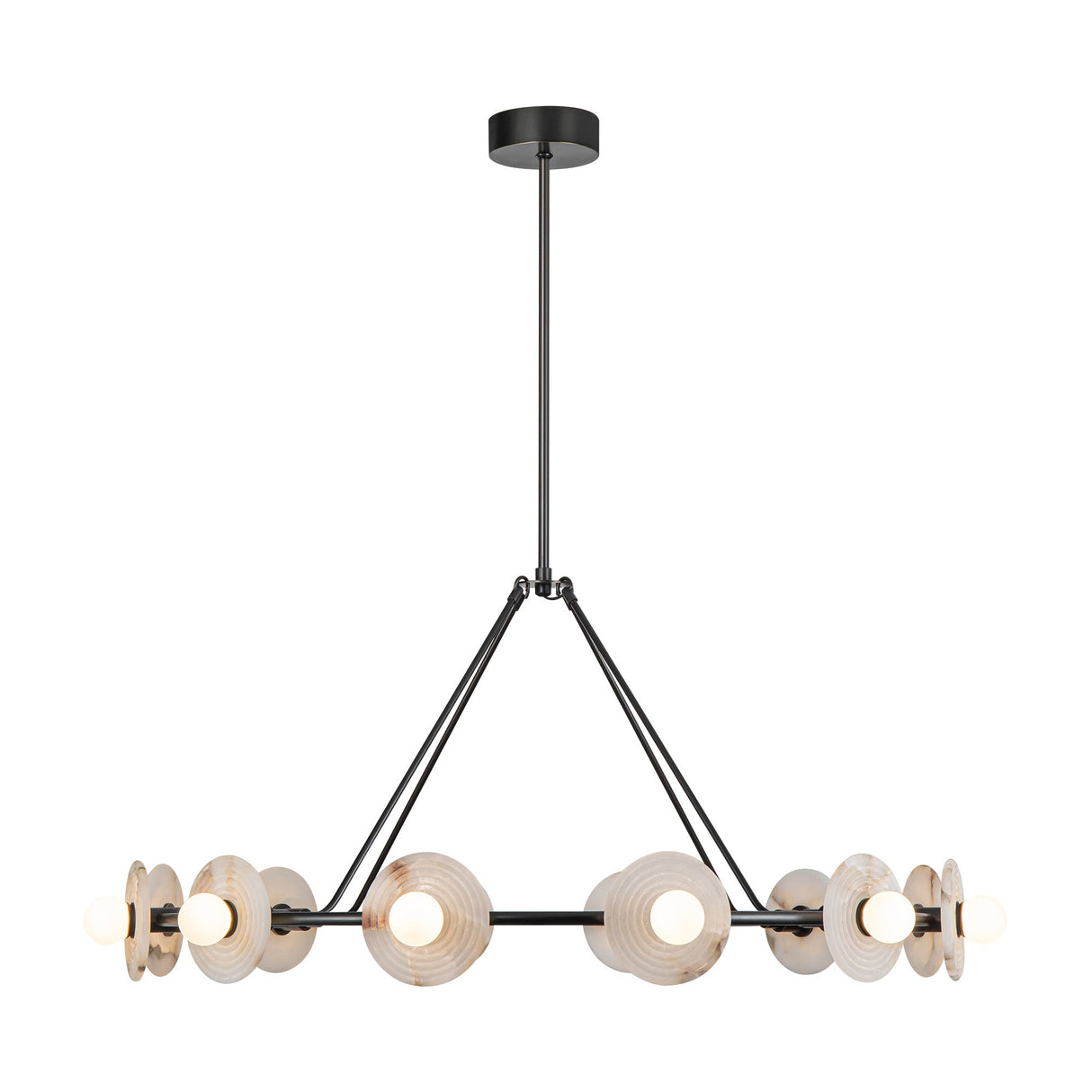 Alora Dahlia 46-in Chandelier