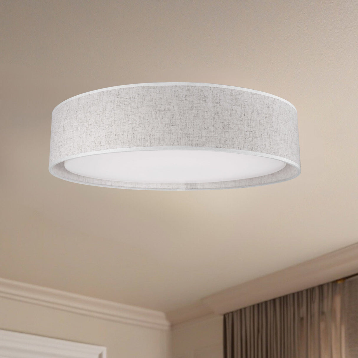 Kuzco Dalton 20-in Flush Mount