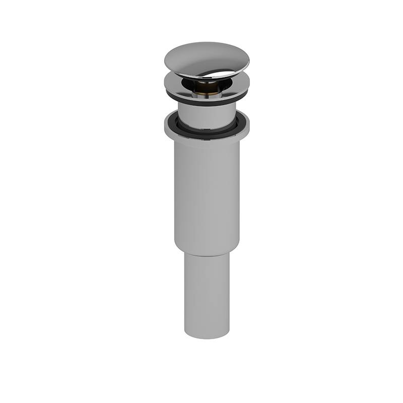 Riobel Sink Push Drain without Overflow Polished Nickel - image 2