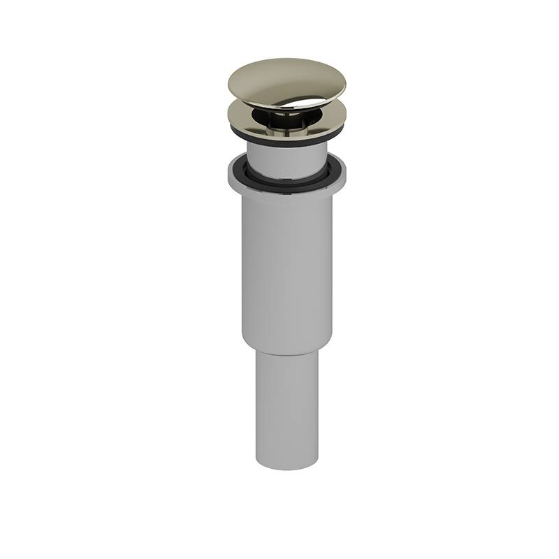 Riobel Sink Push Drain without Overflow Polished Nickel - image 3