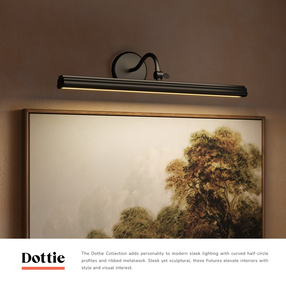 Alora Mood Dottie 24-in Wall/Picture Light