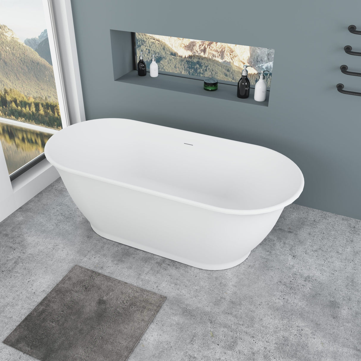 Doris Freestanding Acrylic Bath