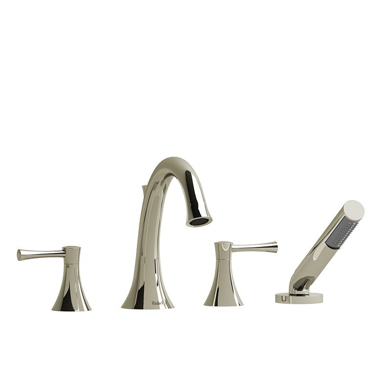 Edge 4-piece Deck-mount Tub Filler With Hand Shower