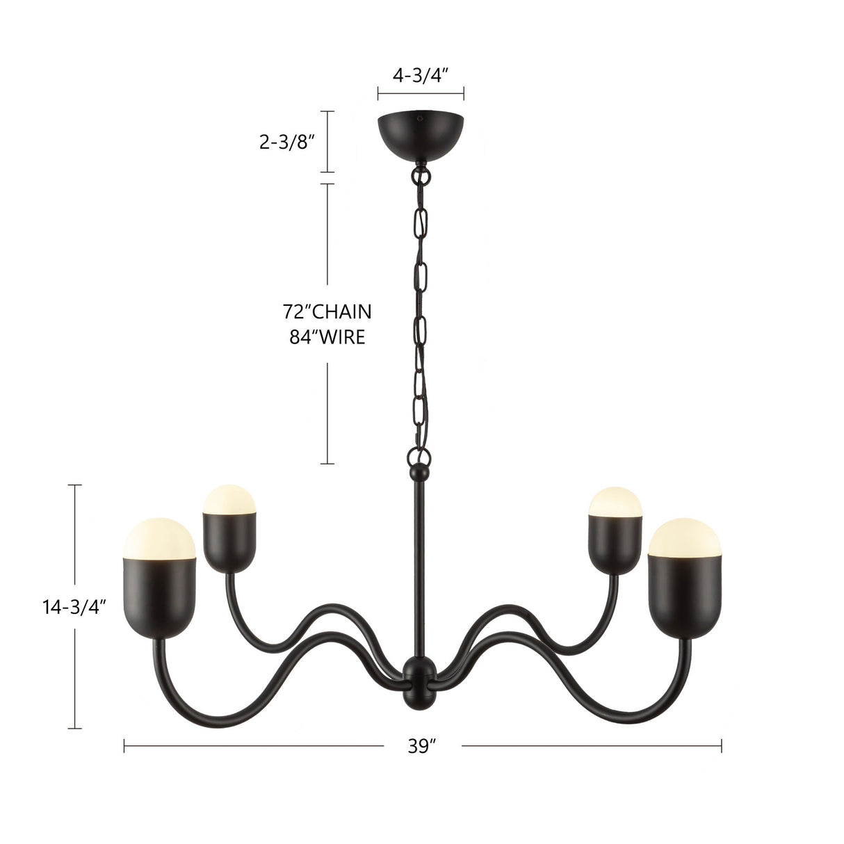 Alora Mood Effie 39-in Chandelier