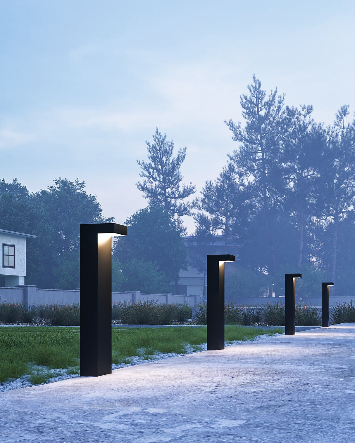 Kuzco Evans 24-in Exterior Bollard