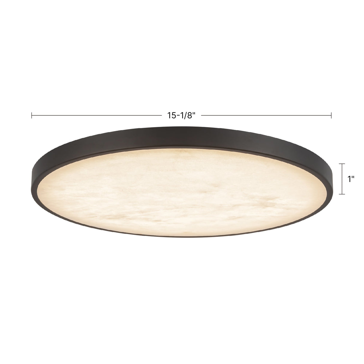 Alora Evelyn 15-in Flush Mount
