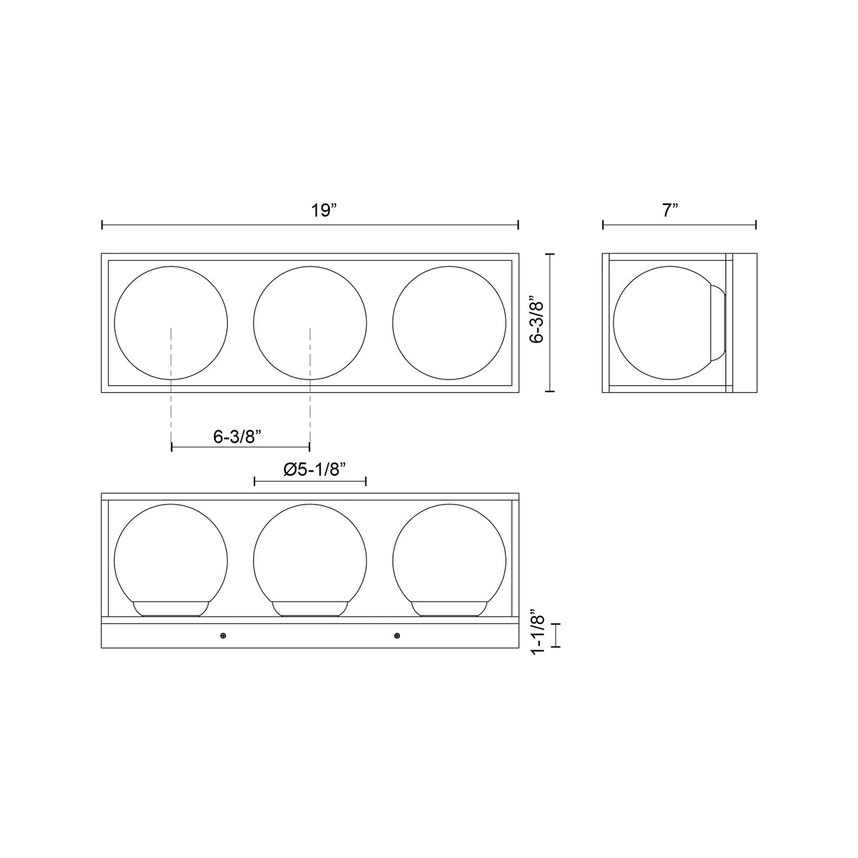 Alora Mood Amelia 19-in Exterior Wall Sconce