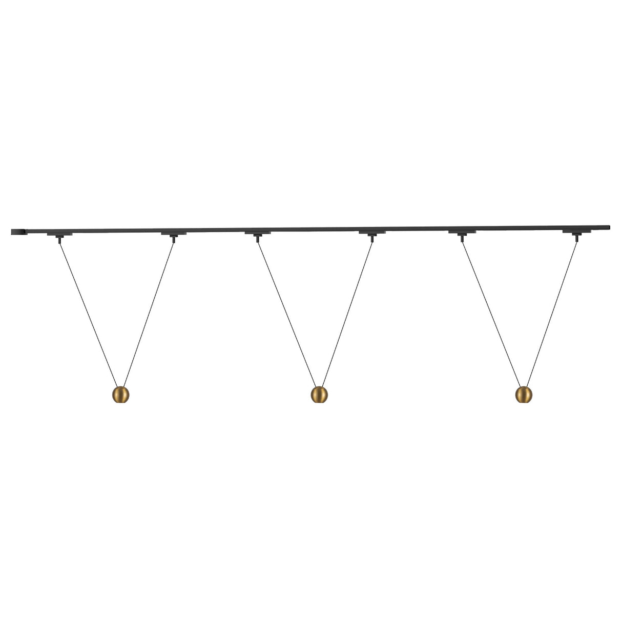 Kuzco Trilo Ceiling Kit - Faria Double 3-Head