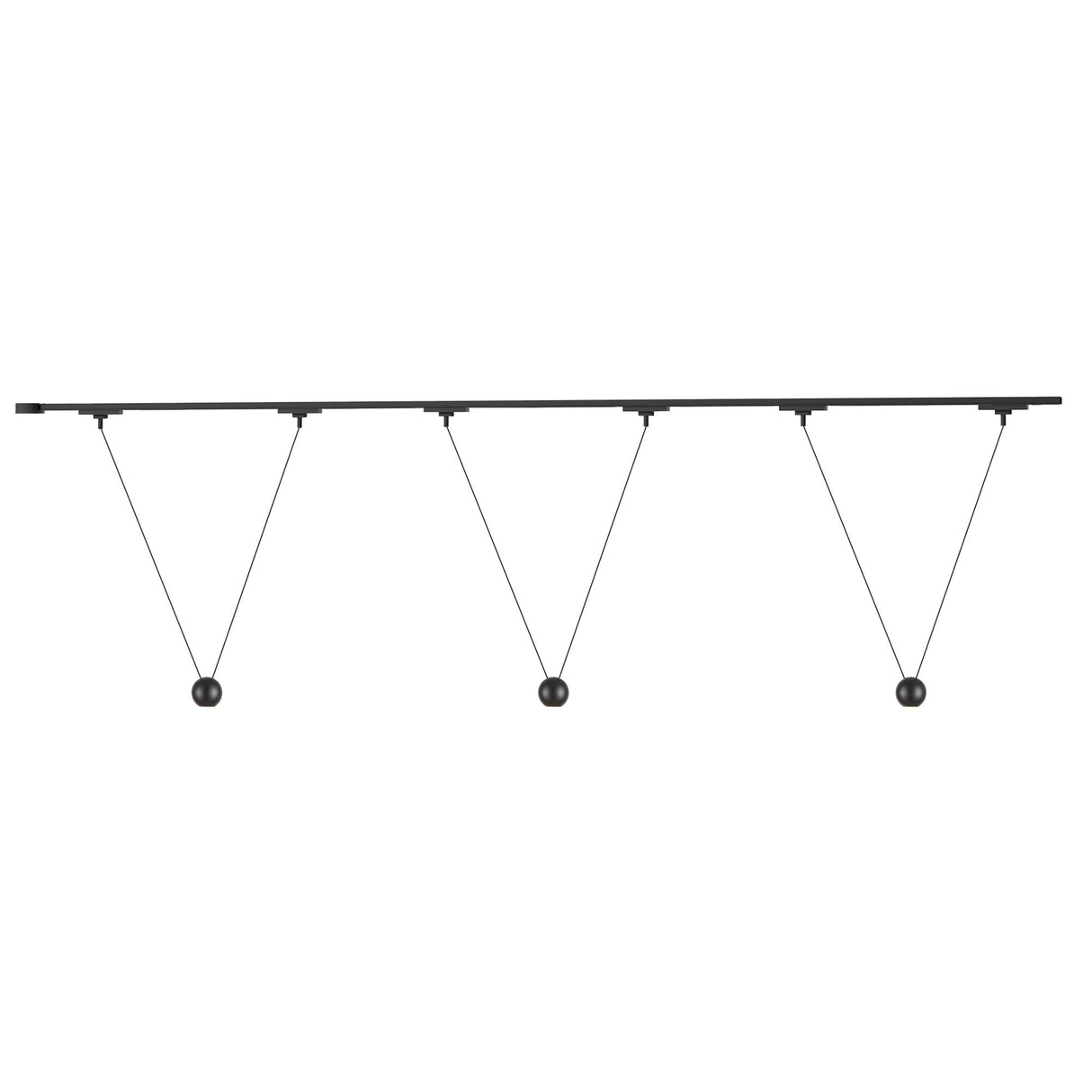 Kuzco Trilo Ceiling Kit - Faria Double 3-Head
