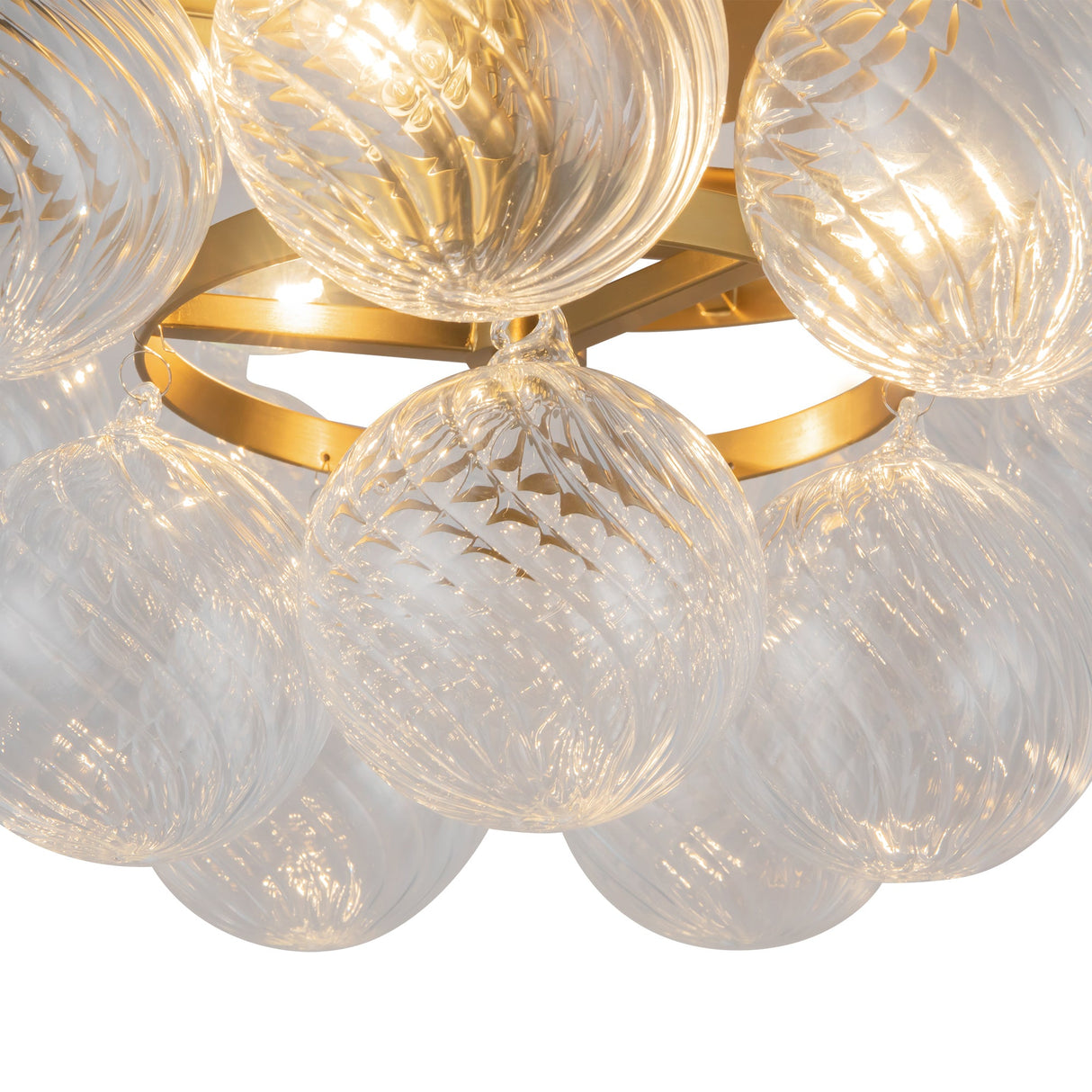 Alora Mood Faye 18-in Semi-Flush Mount