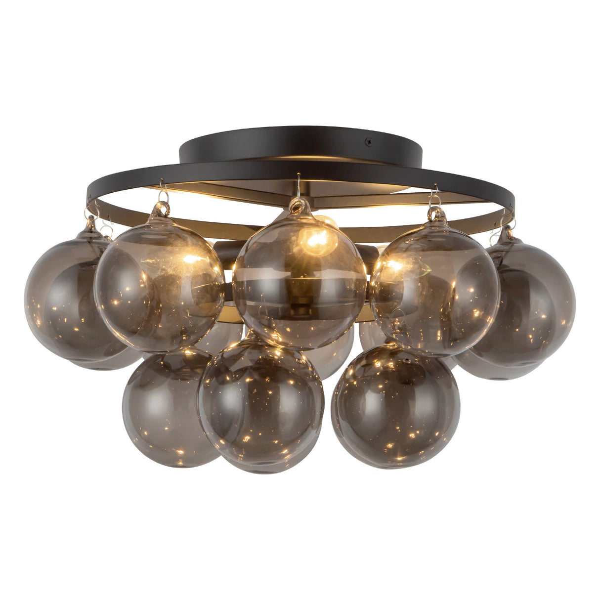 Alora Mood Faye 18-in Semi-Flush Mount