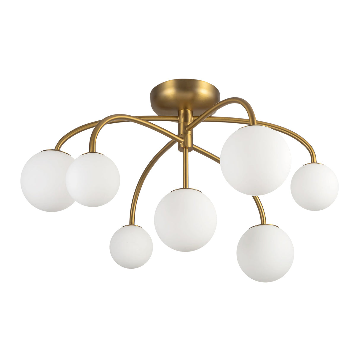 Alora Mood Fiona 27-in Semi-Flush Mount