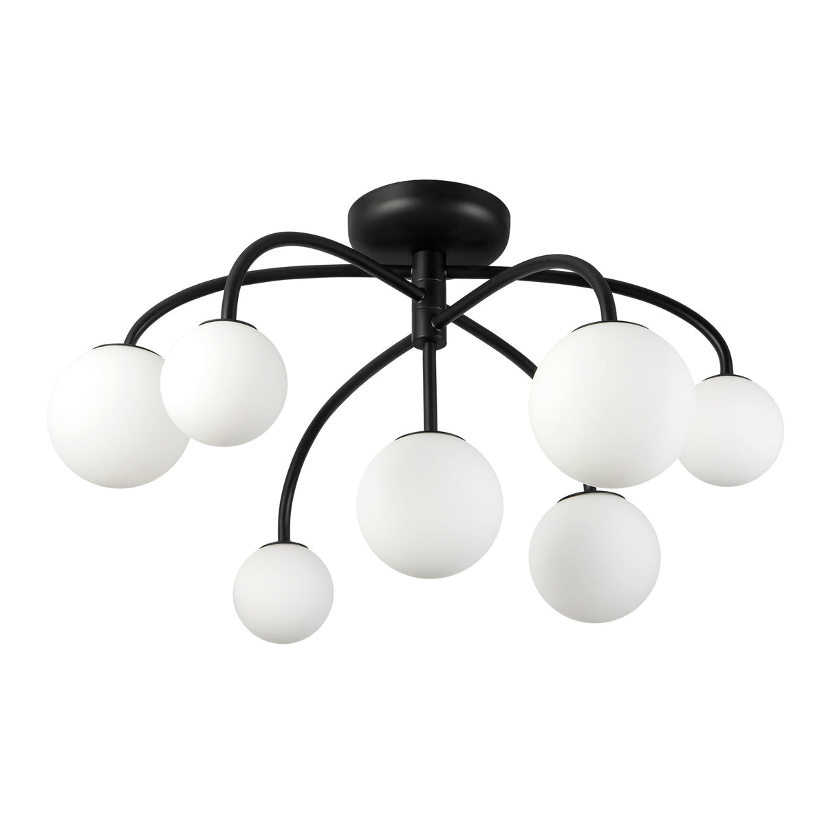 Alora Mood Fiona 27-in Semi-Flush Mount