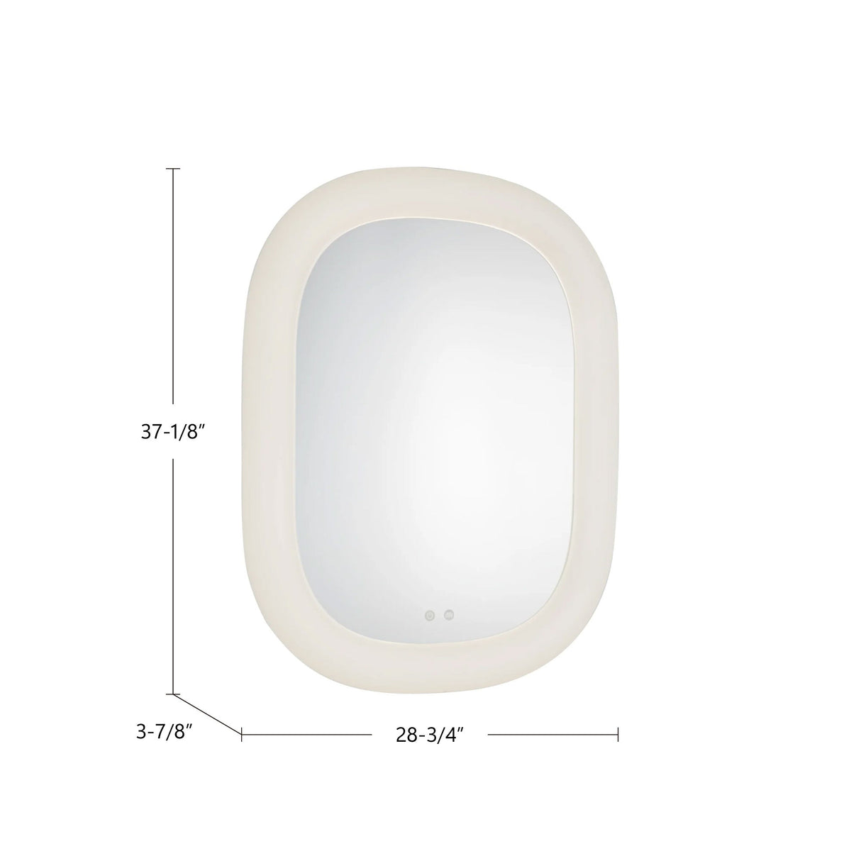 Kuzco Float 37-in Vanity Mirror