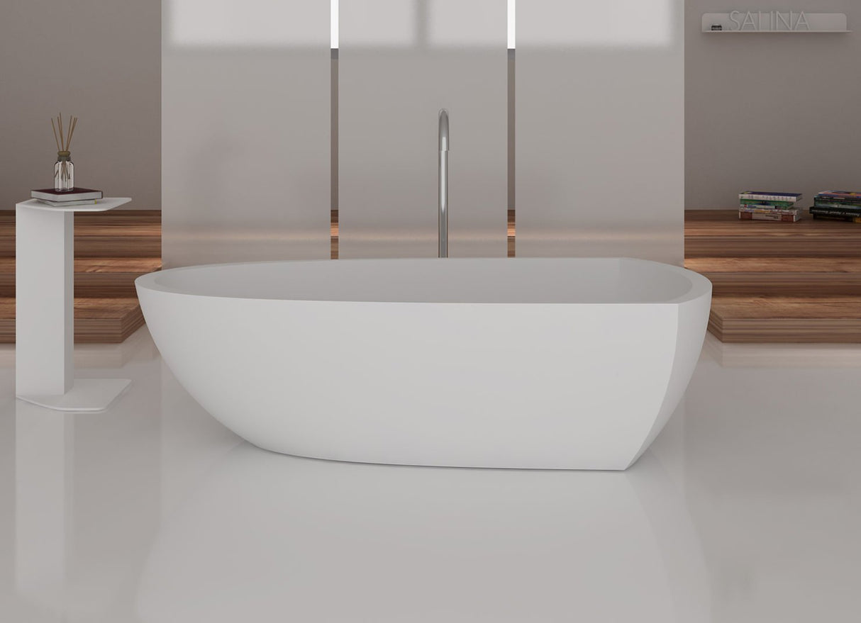 Ovo Freestanding Solid Stone Bath 72“
